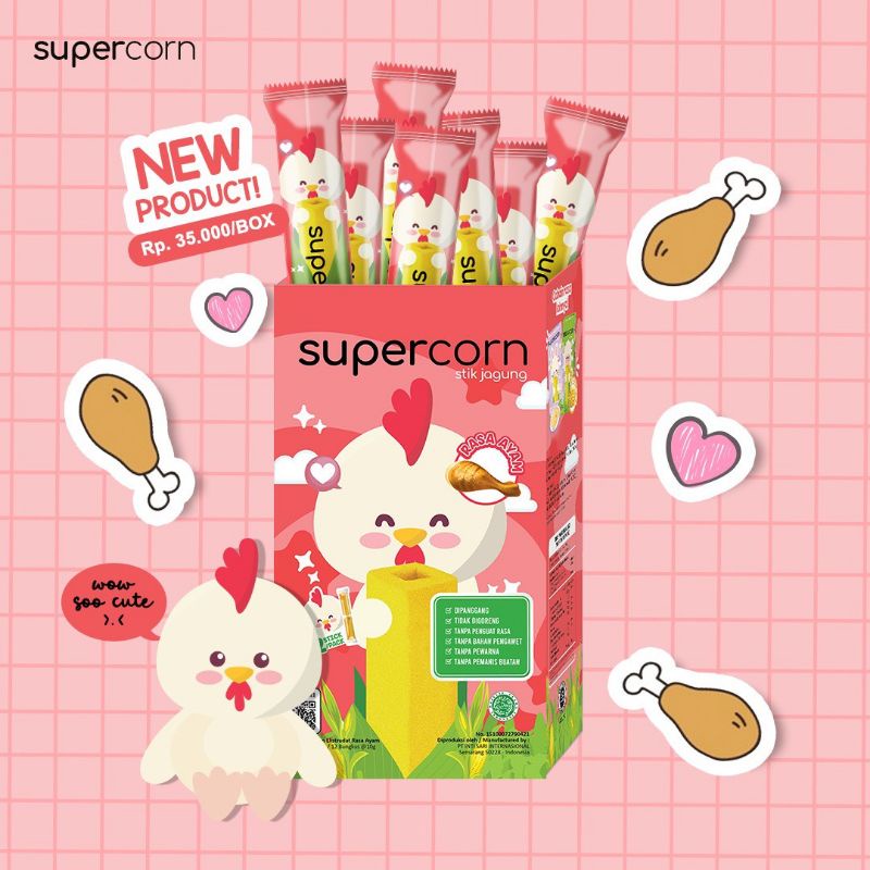 

READY STOCK Supercorn