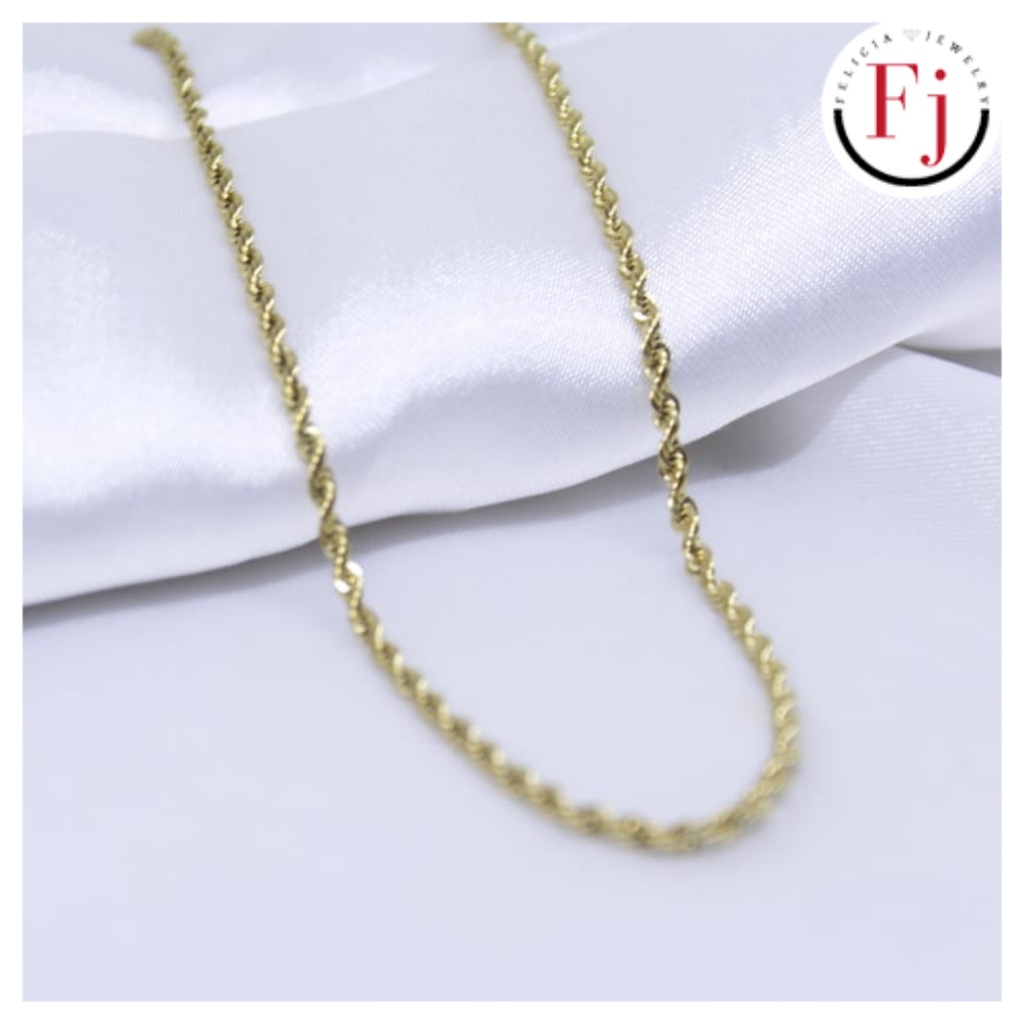 Kalung tambang / Kalung / Kalung ulir / Kalung emas