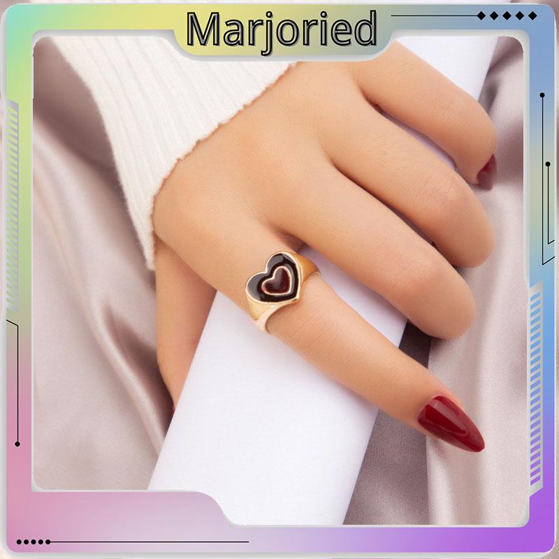 Aksesoris Fashion Cincin Pasangan Cinta Adjustable-MJD