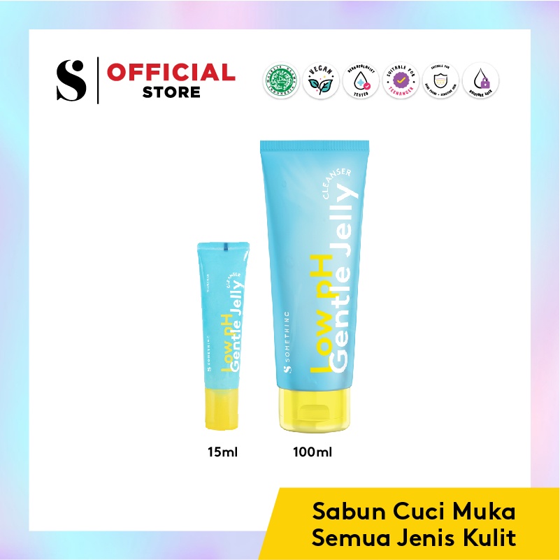 READY❤ [ORIGINAL⭐]  SOMETHINC Low pH Gentle Jelly Cleanser - Sabun Cuci Muka Semua Jenis Kulit