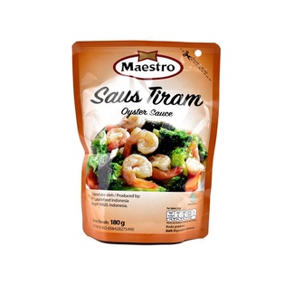 

Maestro Saus Tiram 180gr POUCH barcode 8998888462824