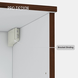 Pro Design Oklava Kabinet Dinding Dapur Dengan 2 Pintu Dan Tempat