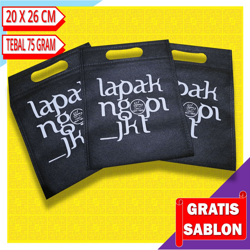 

TAS UNDANGAN MURAH BERKWALITAS I TAS UNDANGAN SABLON GRATIS I SOUVENIR UNDANGAN I 20x26