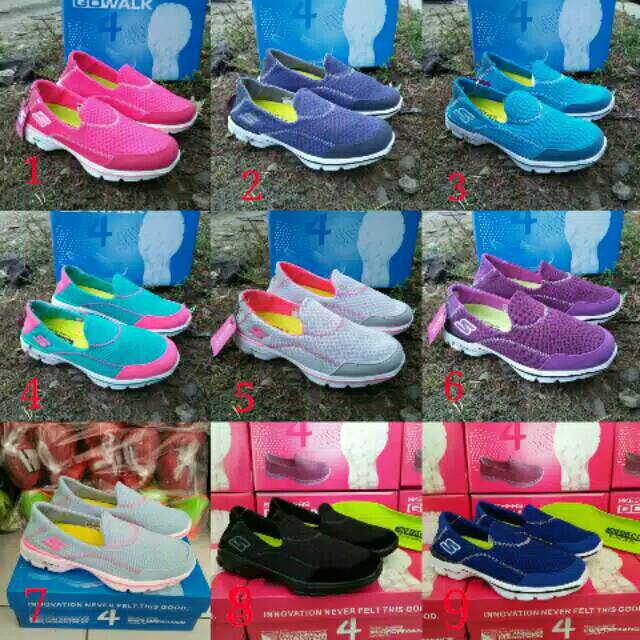 Skechers slip on wanita size 36 sd 40