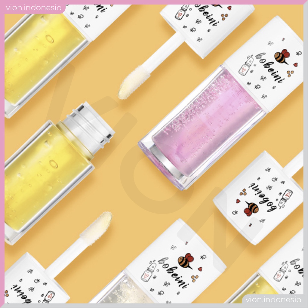 BOBEINI Honey Lip Gloss Lip Tint Lip Oil Lips Treatment Glossy Serum Mencerahkan Original BO006