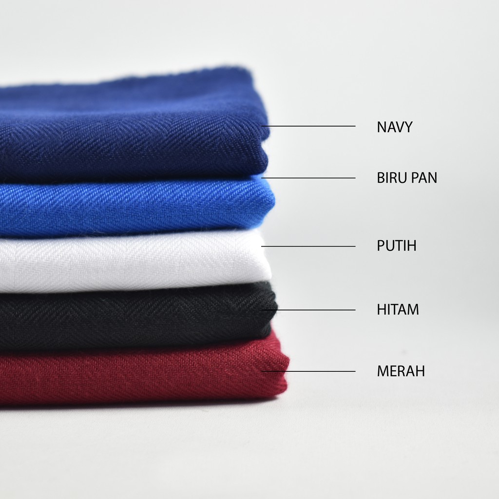 Ansania - Jilbab Segi Empat Tierack Polos Combo A By / Jilbab Polos / Tierack Premium Ansania-1