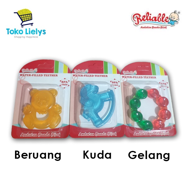 Reliable RAC 8811 Water Silicone Teether Alat Gigitan Bayi Air