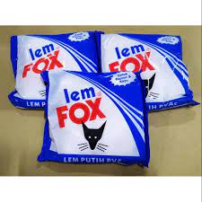 

LEM FOX 350 PUTIH PVAc Biru / LEM SLIME 350 GRAM UNIVERSAL