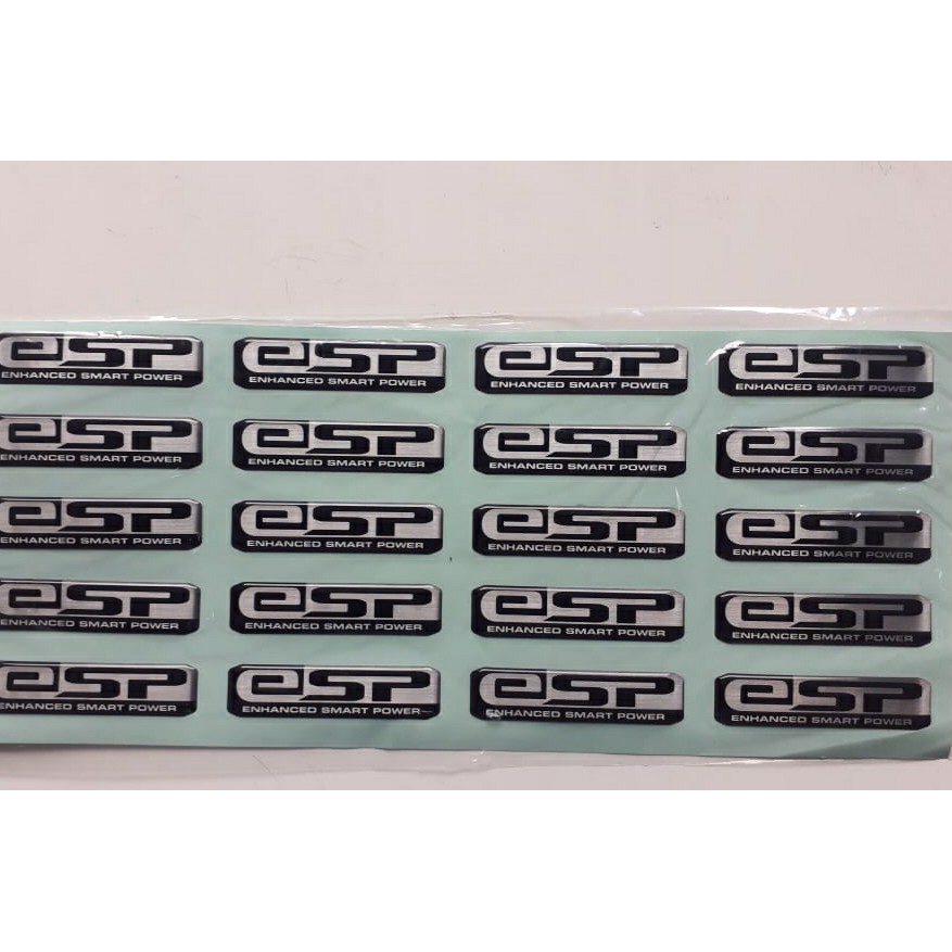 Emblem Logo Stiker timbul Tulisan ESP Honda Beat Vario Scoopy