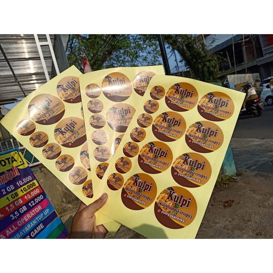 

STIKER LABEL
