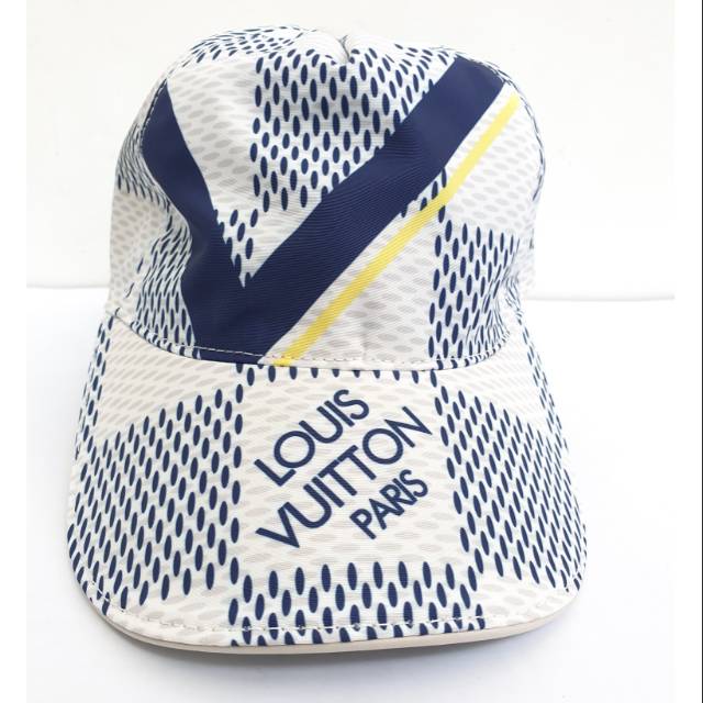 Topi LV Louis Vuitton Paris Groovy White Kualitas Import