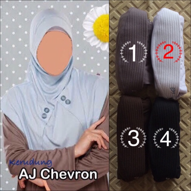 Kerudung Rabbani : AJ Chevron