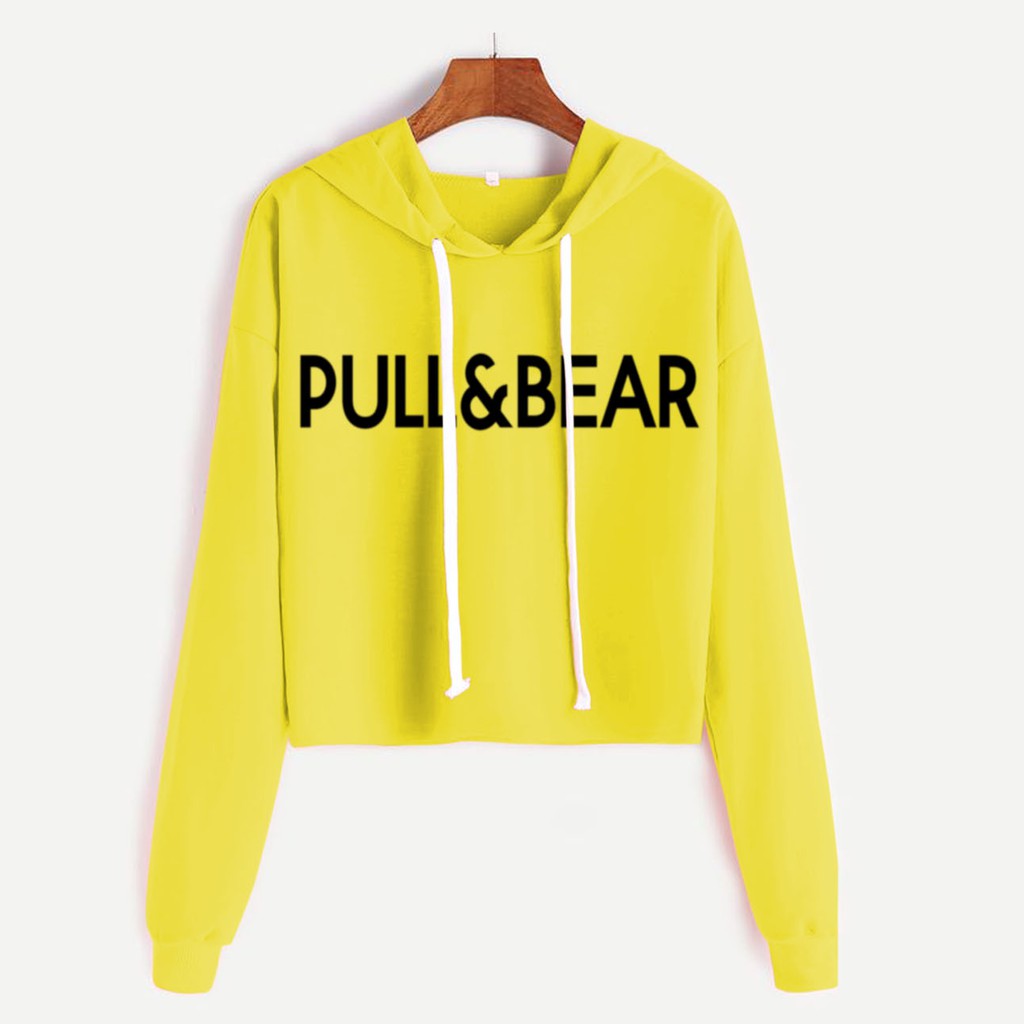 Bess - Sweater Hoodie Crop Murah / Sweater Hoodie Crop PULL&amp;BAR
