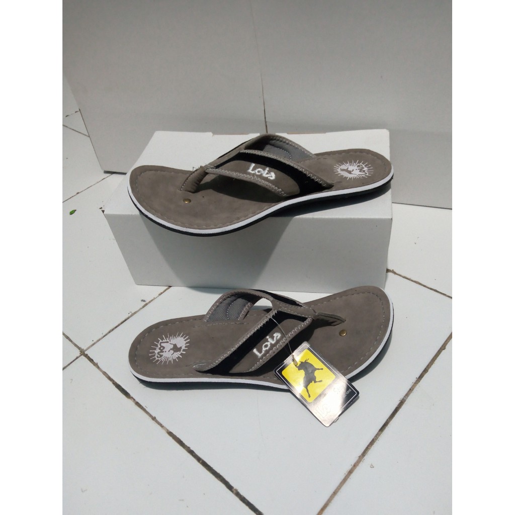 sandal lois pria model jepit flip flop gaya baru trendy