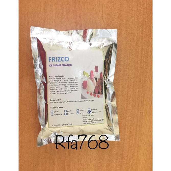 

[[COD]] Bahan Es Krim Frizco 250gr TERBATAS Kode 835