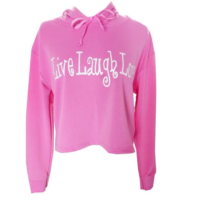 Hoodie keren Live Laught Love dewasa