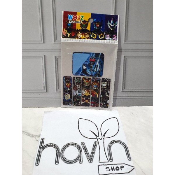 PEMBATAS bahan PLASTIK 5+1 BESAR/STICKY NOTE/STICK NOTE-BIMA