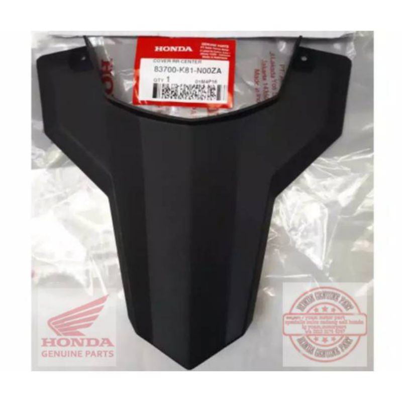 COVER SAMBUNGAN BODY BELAKANG,ALL NEW BEAT,NEW BEAT STREET,ORIGINAL HONDA