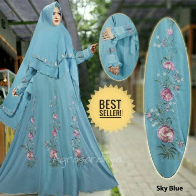 Baju butik arbella syari cerutty gamis fashion hijab busana muslim pesta xl arabella murah tk
