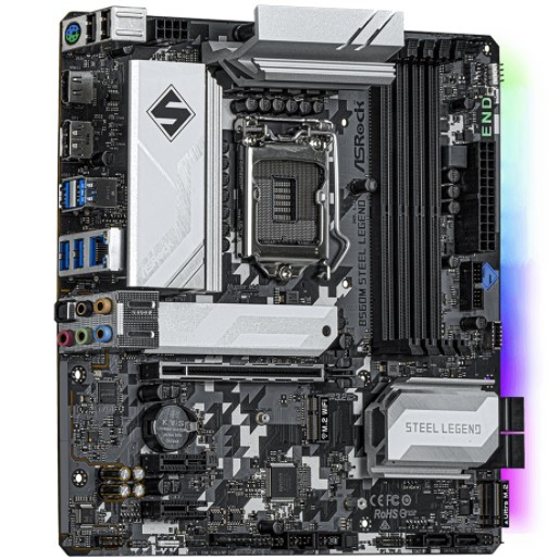 ASRock B560M Steel Legend (LGA1200, B560, DDR4, USB3.2, SATA3)