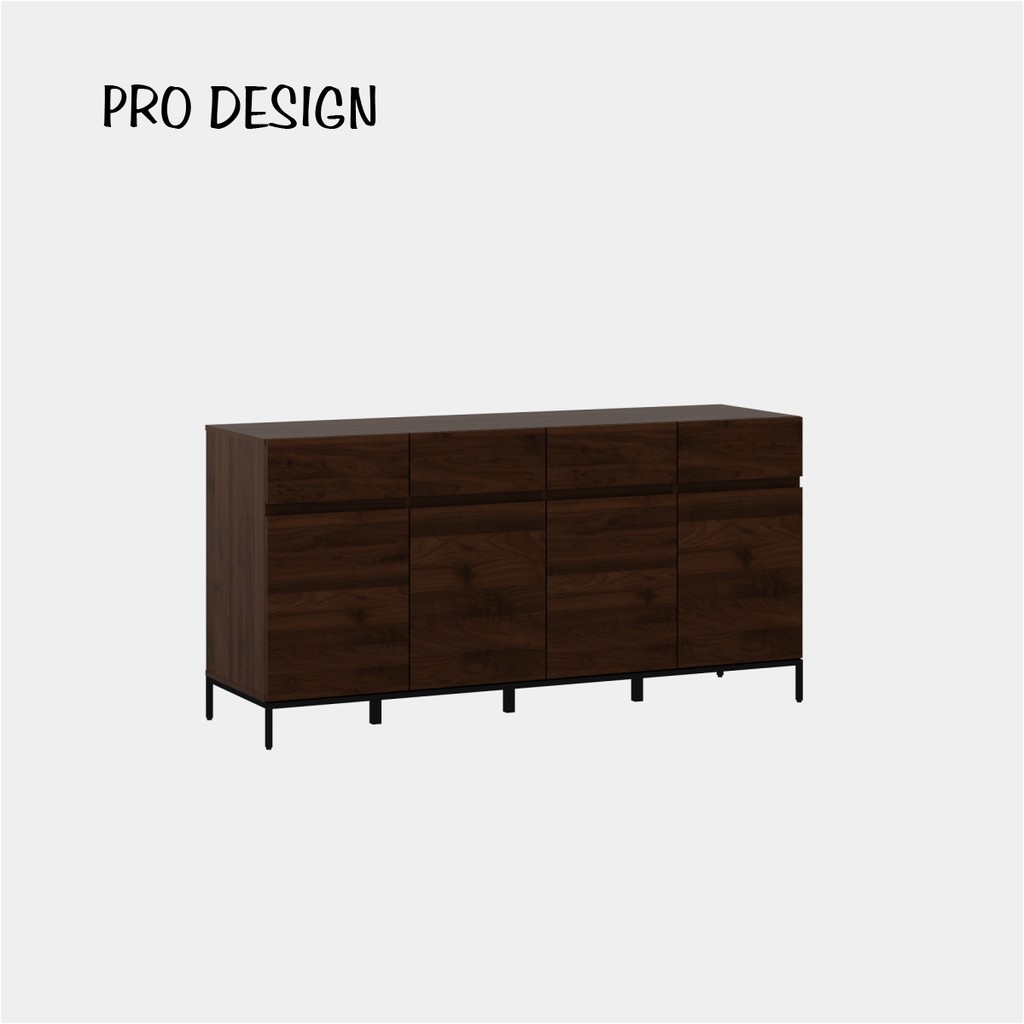 Pro Design Petra Bufet Dengan 4 Pintu 4 Laci | Shopee