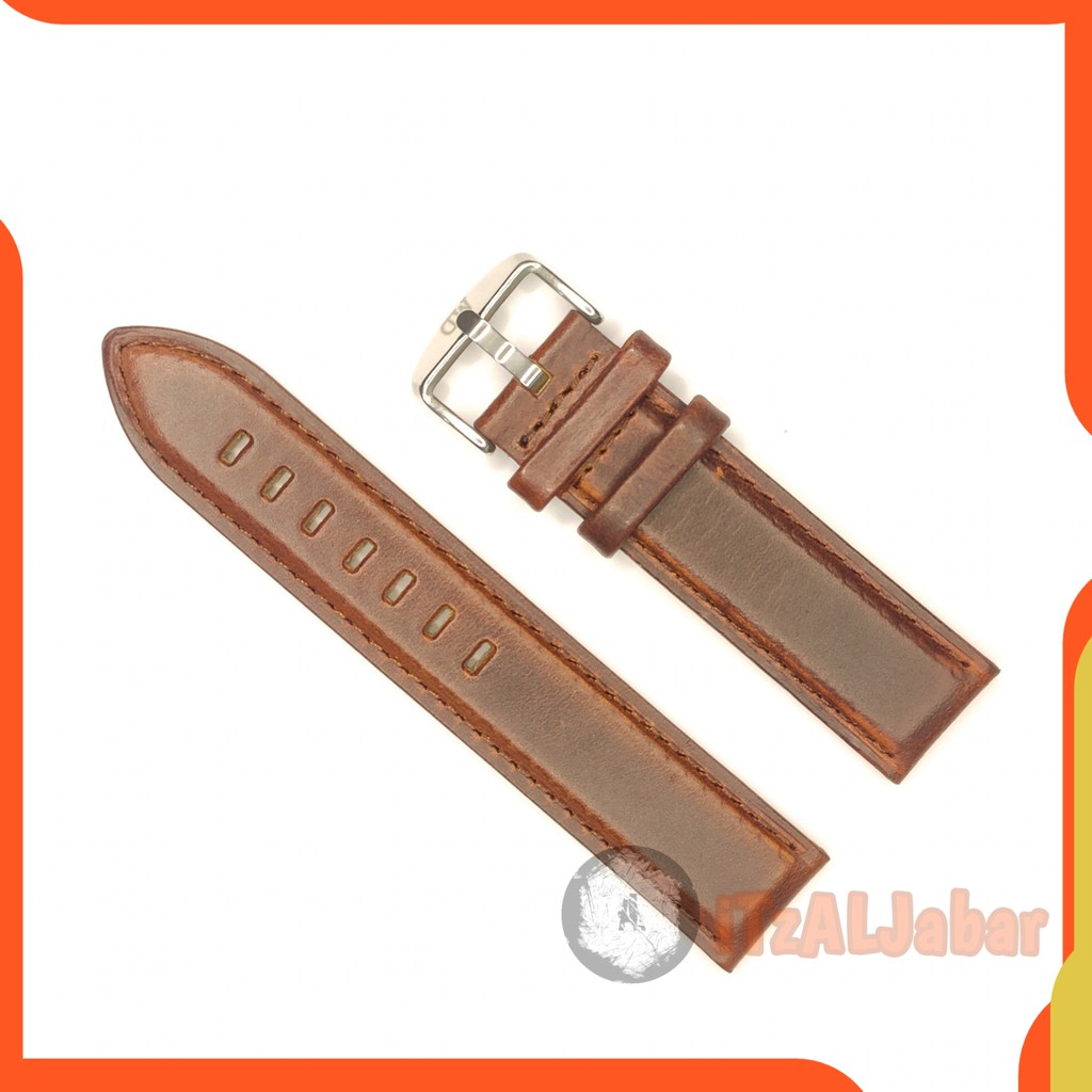 Tali jam tangan Kulit polos 20mm leather strap Tali jam kulit 20mm