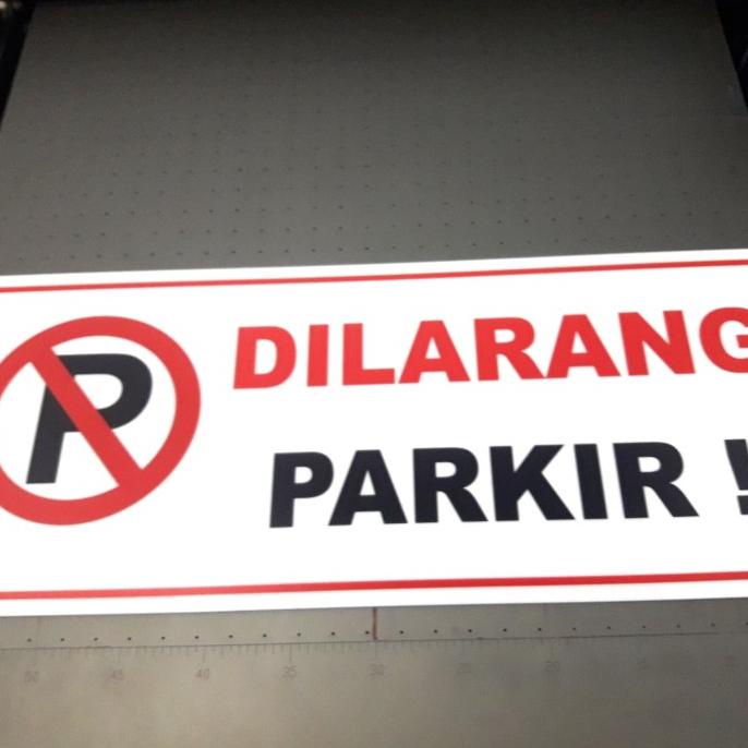 

Office & Stationery | Document Organizer | Acrylic Sign Label Sign Boar Rambu Dilarang Parkir 60 X 25 Cm | Best Seller