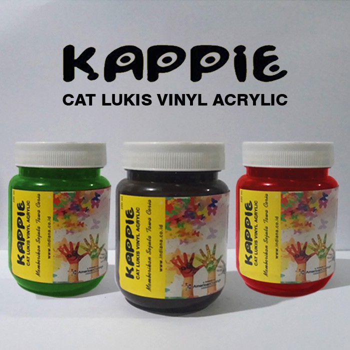  Cat  Lukis  Acrylic  Cat  akrilik KAPPIE 200 ml Shopee 