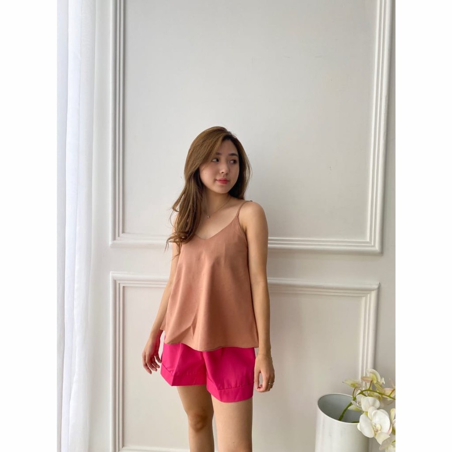 Tanktop Wanita Korea Ayumi Basic Tanktop A005 / Tanktop Korea