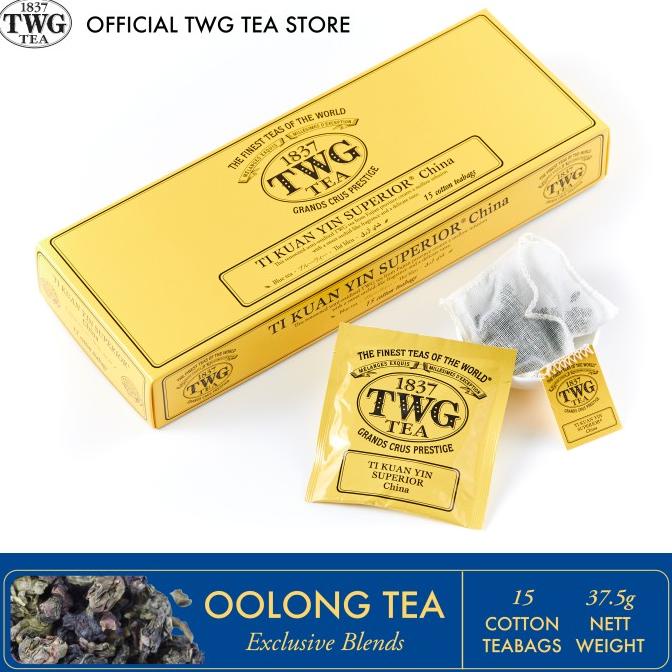 

[COD] TWG Tea Ti Kuan Yin Superior, Cotton Teabag [COD]