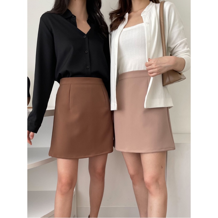 Kadaka B-0163 Mini Skirt A Line Korea Premium Rok Mini Wanita
