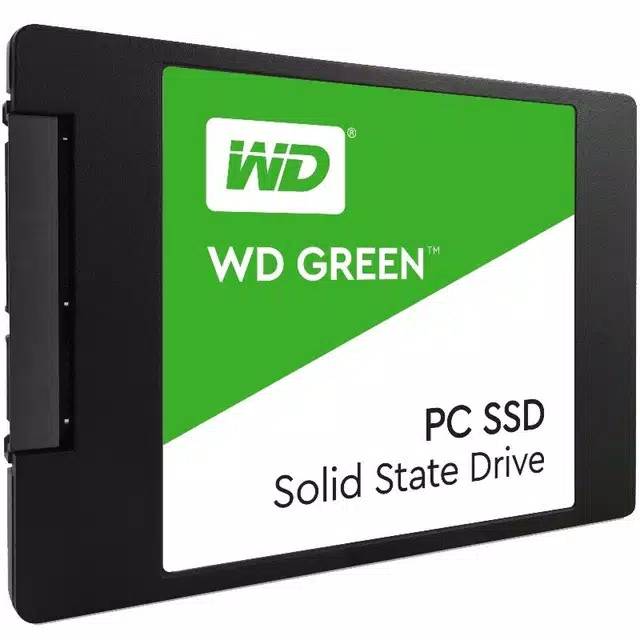 SSD WD green 120 gb