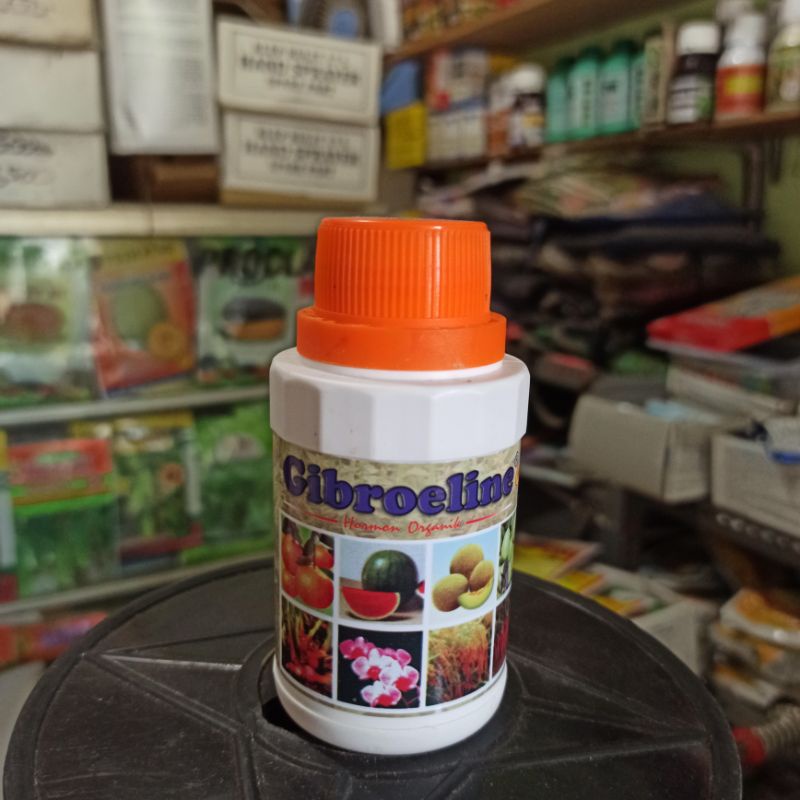 GIBROELINE 100 ML HORMON ORGANIK PERANGSANG BUNGA ANTI LAYU DAN ANTI RONTOK