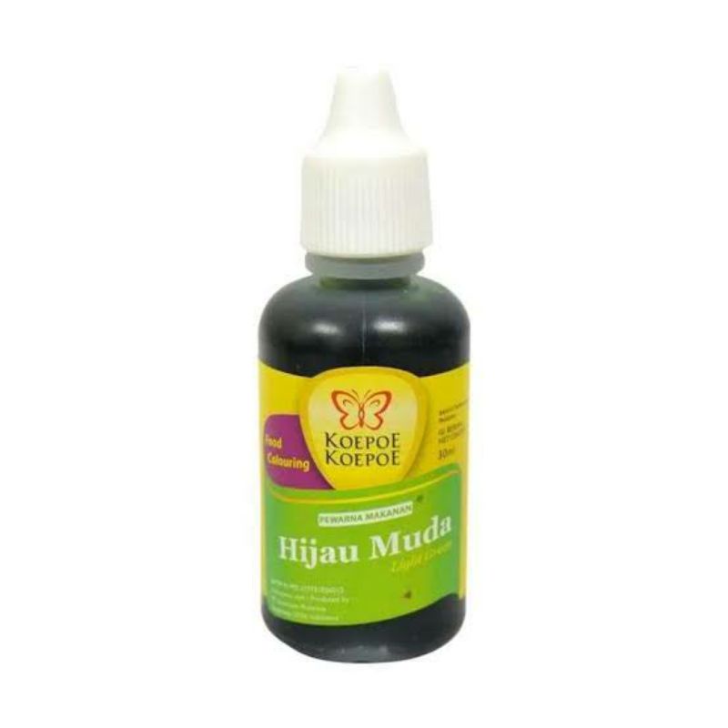 

Pewarna Hijau Muda 30ml Koepoe