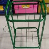 Murah Rak Dispenser Besi 2 Susun Rak Galon