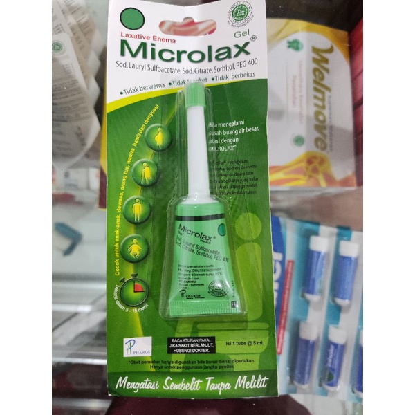 MICROLAX 5ml obat susah buang air besar