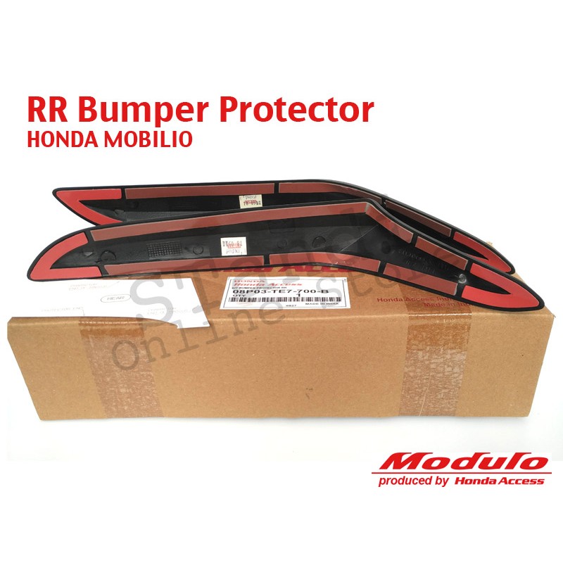 Bumper Protector Pelindung Bumper Belakang Honda Mobilio Modulo ORI