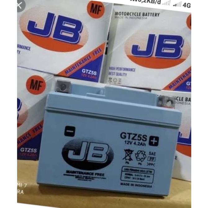 Aki JB akimotor berkualitas