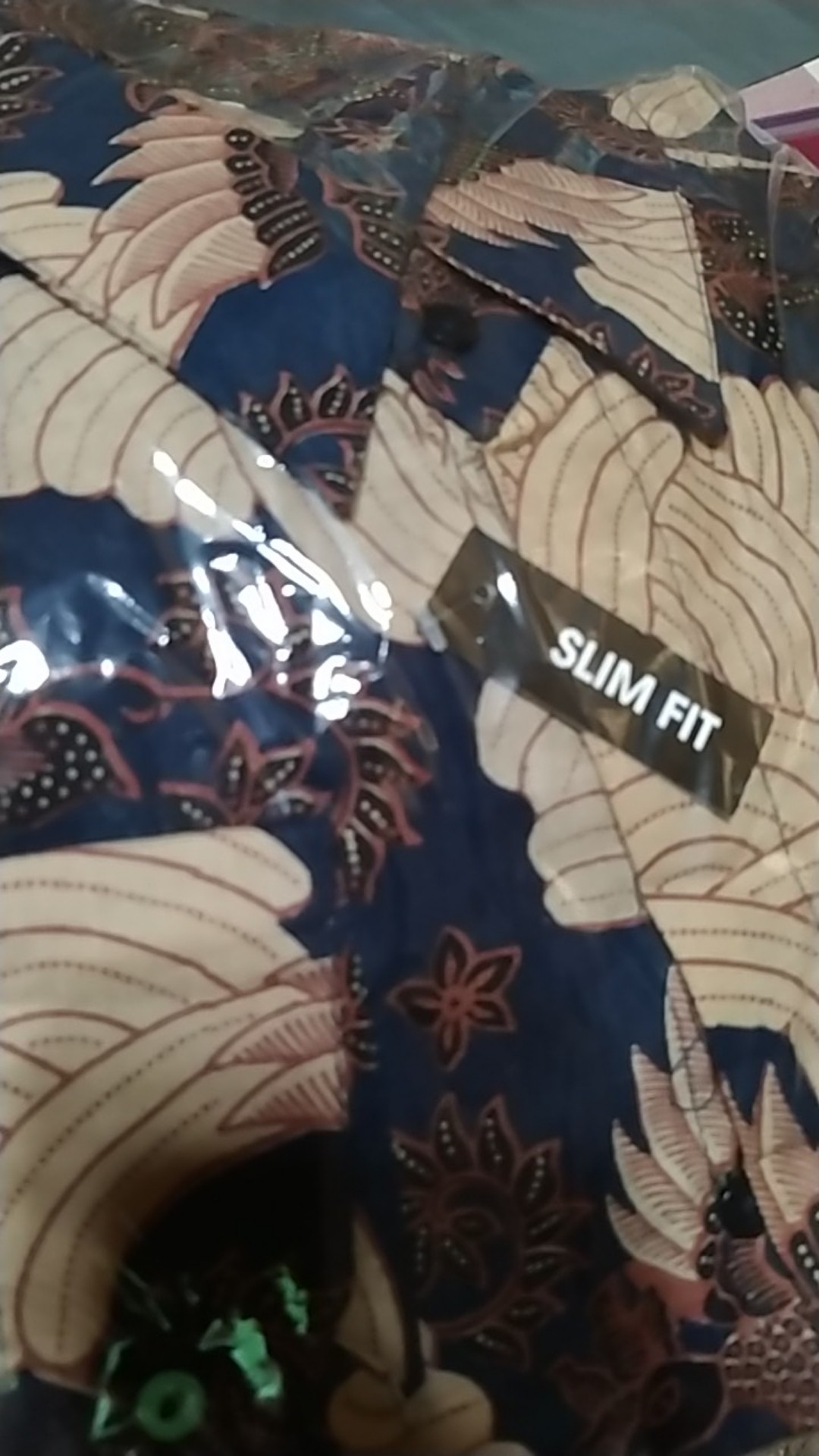 Kemeja Batik Pria Lengan Panjang Slim Fit Batik Pria Lengan Panjang Modern