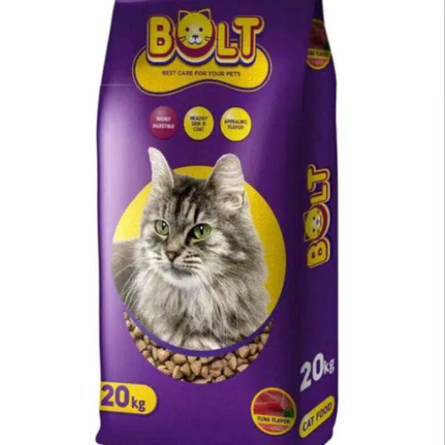 Makanan Kucing Catfood Bolt Repack 1kg