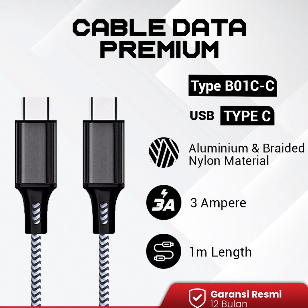 Jual Advan Cable Data Type C To Type C - (B01C-C) Kabel Data Type C Ke