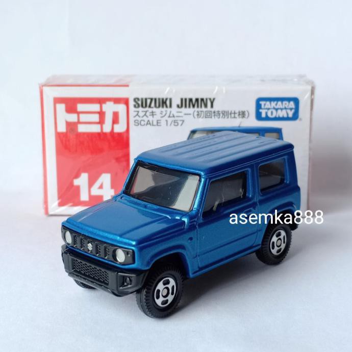 maddox - tomica suzuki jimny biru