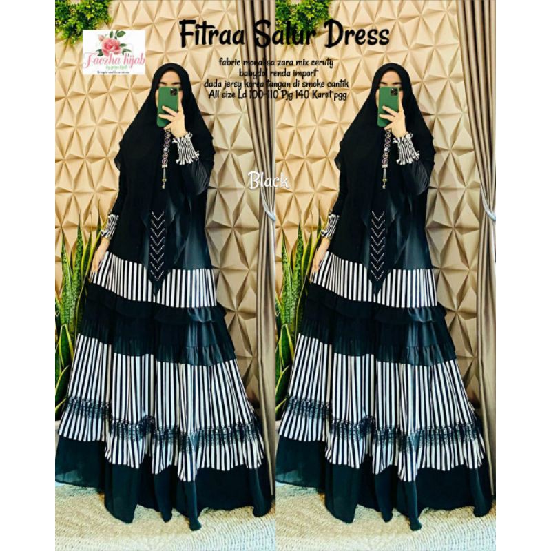fitria dress by faezha hijab