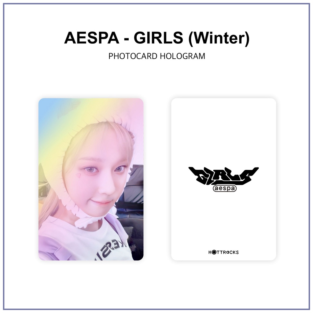 [SET] Photocard Hologram Aespa