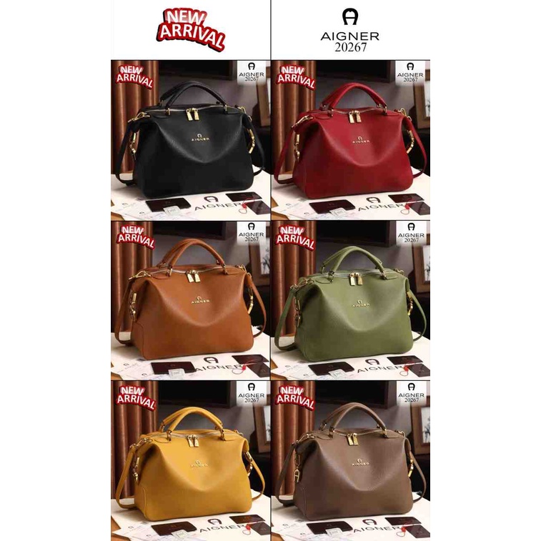 AIGNER ROMA Handtasche Gleeneagle 20267||Tas Wanita Cantik|Tas Import Murah