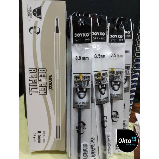 

Isi Ulang Pulpen Joyko Gel GPR-200 (Refill) GROSIR