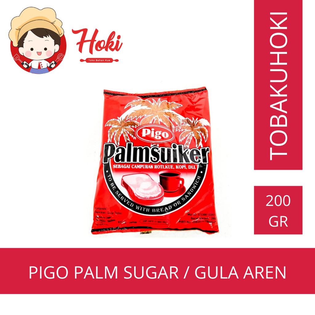 

Gula Palem bubuk 200gr Pigo / Palm Sugar / Gula Aren Bubuk / Palm Suiker