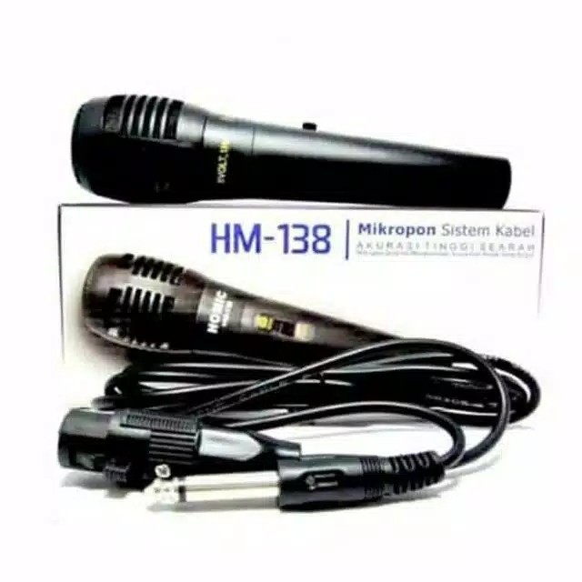 Mic , Microphone HM-138 , Mic Kabel , Homic , Original