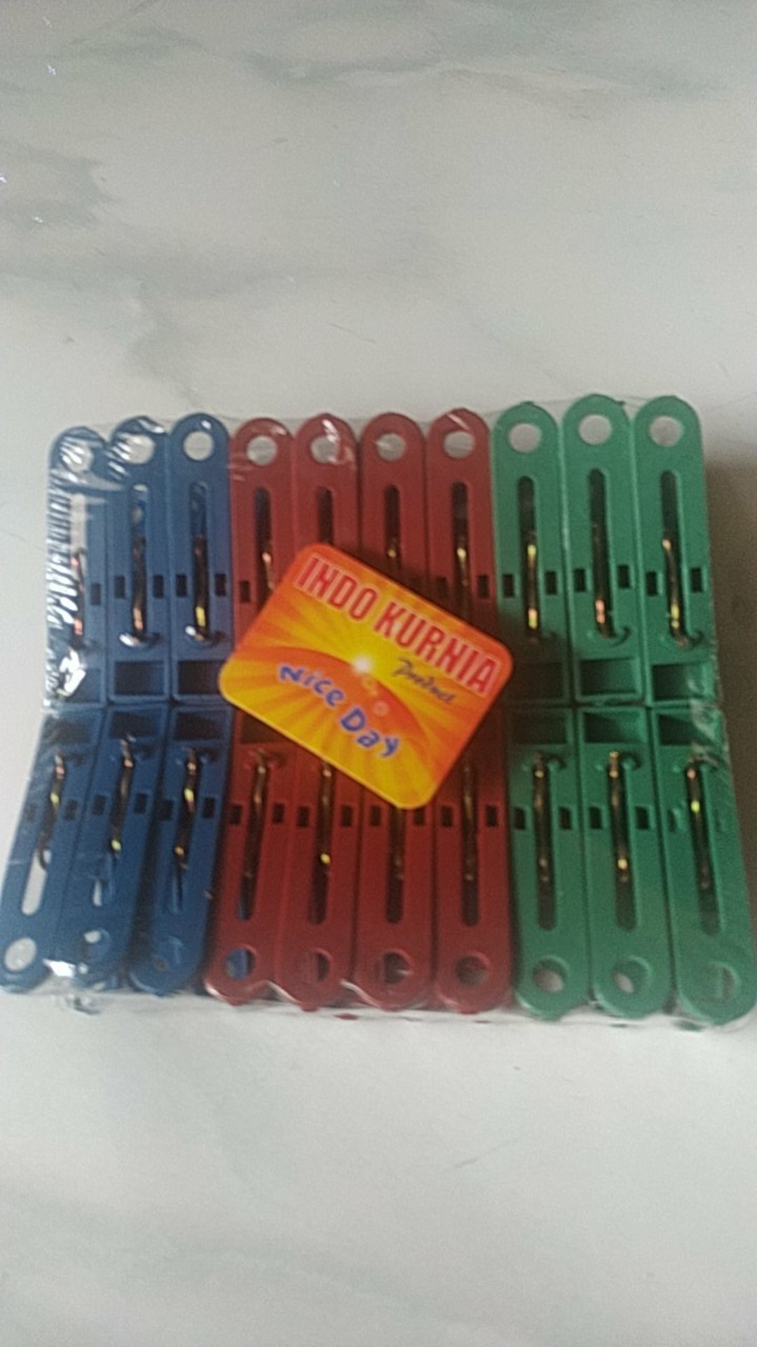 20 Pcs Jepit Baju - Jepit Jemuran - Penjepit Baju - Bahan Plastik