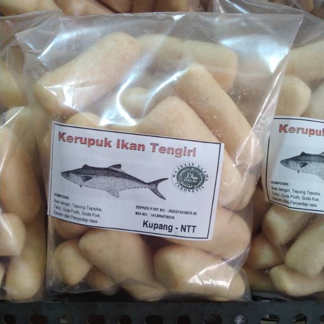 

Kerupuk ikan tenggiri asli kupang